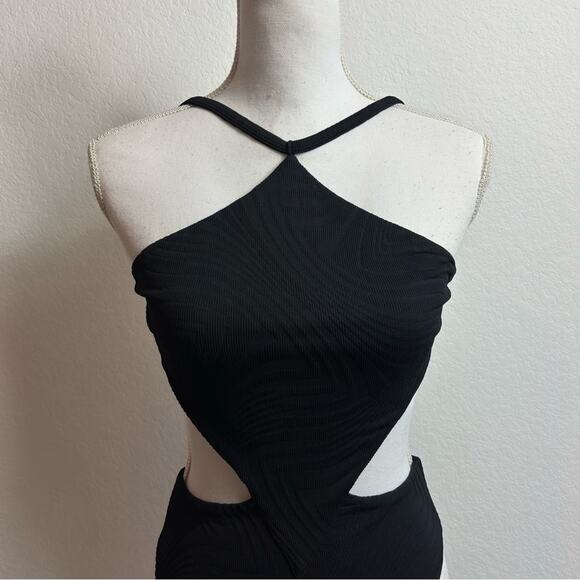 FELLA SWIM SABATH ONE-PIECE BLACK WOMEN SWIMSUIT MEDIUM BRAND NEW WITH TAGS - Picture 5 of 6